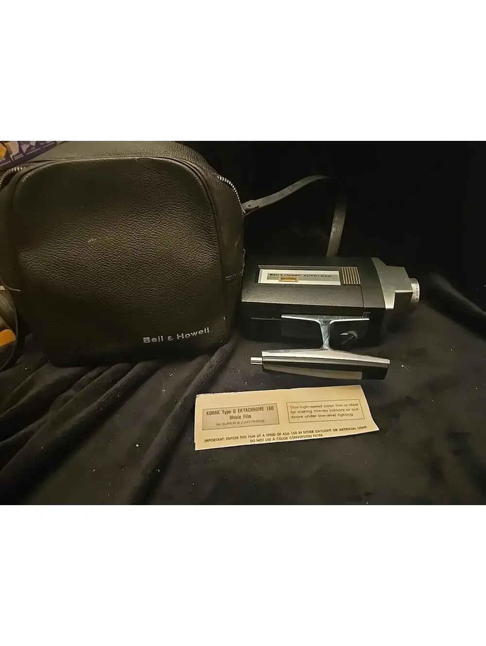 vintage bell and howell movie camera G160 With Case